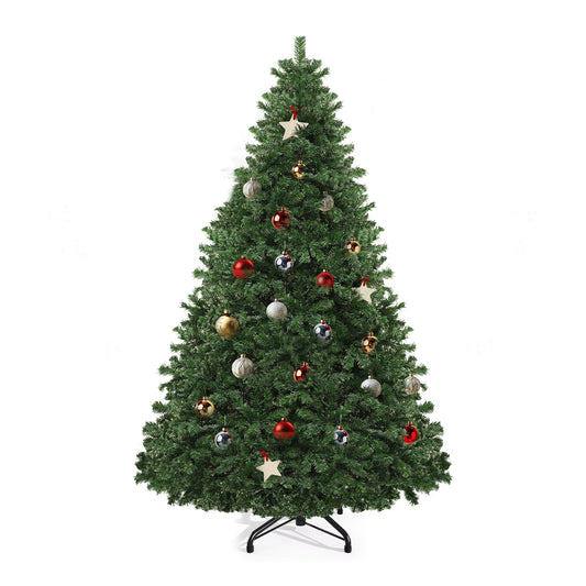 Artificial Pine Christmas Tree – Foldable Metal Base, 6ft / 7.5ft / 9ft Options
