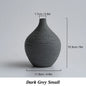 Minimalist Ceramic Narrow - Mouth Vase