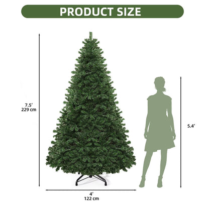 Artificial Pine Christmas Tree – Foldable Metal Base, 6ft / 7.5ft / 9ft Options
