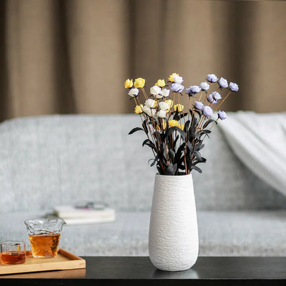 Solid Wood Hydroponic Vase – Rectangle Retro Flower Arrangement