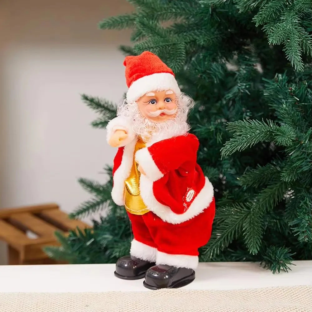 Dancing Santa Figurine – Electric Twerking Christmas Doll with Music