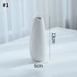 White Ceramic Decorative Vase