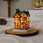 LED Snow House Night Light – Christmas & New Year Home Decoration