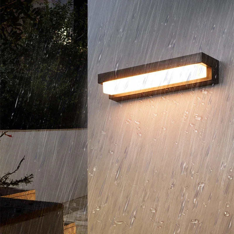 LED Solar Wall Light – Waterproof Outdoor Lighting for Patio & Garden