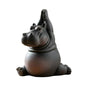 Yoga Hippo Statue – Handcrafted Resin Figurine