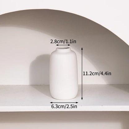 Retro Ceramic Vase – Aesthetic Table Decor