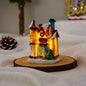 LED Snow House Night Light – Christmas & New Year Home Decoration