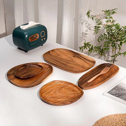Wooden Oval Serving Tray
