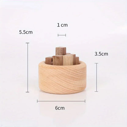 Wooden Essential Oil Diffuser – Beech & Walnut Aromatherapy Decor
