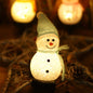 Solar Snowman Lights – Outdoor Christmas Pathway Stakes for Lawn, Patio & Garden Decor