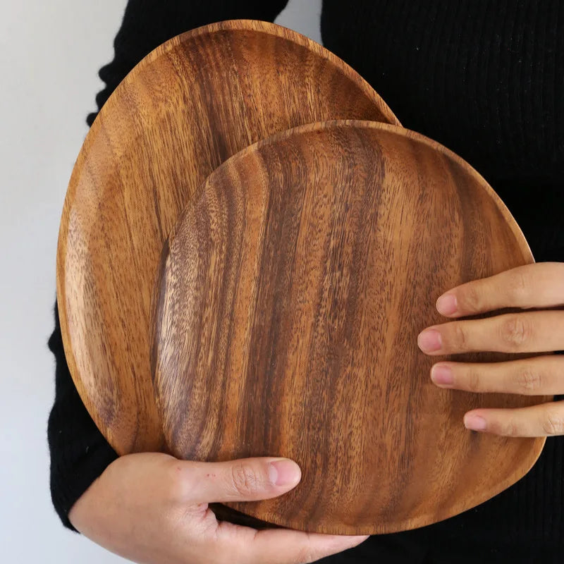 Wooden Oval Serving Tray