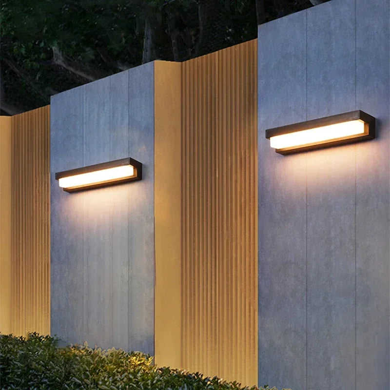 LED Solar Wall Light – Waterproof Outdoor Lighting for Patio & Garden