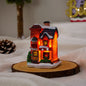 LED Snow House Night Light – Christmas & New Year Home Decoration