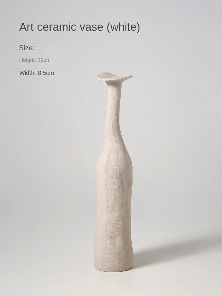 Morandi Ceramic Vase – Simple Nordic Art