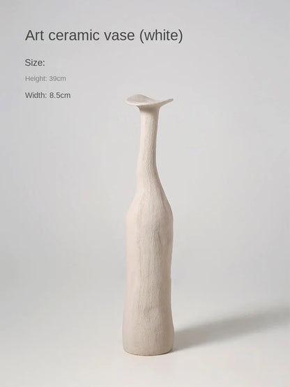 Morandi Ceramic Vase – Simple Nordic Art