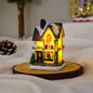 LED Snow House Night Light – Christmas & New Year Home Decoration
