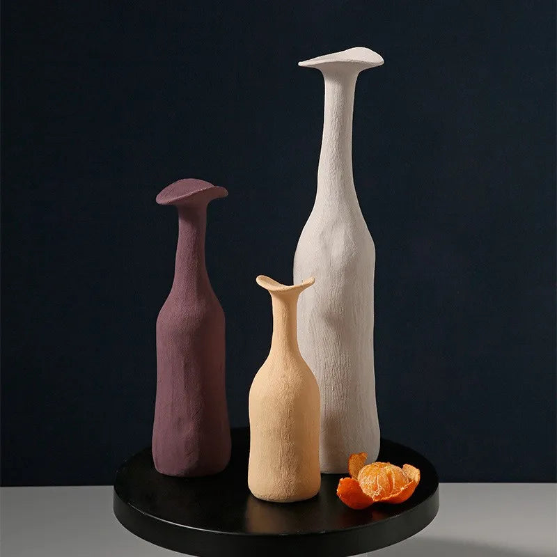 Morandi Ceramic Vase – Simple Nordic Art