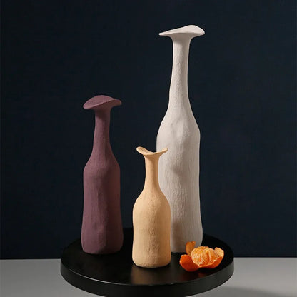 Morandi Ceramic Vase – Simple Nordic Art