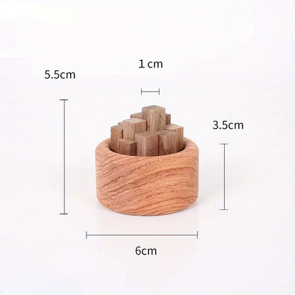 Wooden Essential Oil Diffuser – Beech & Walnut Aromatherapy Decor
