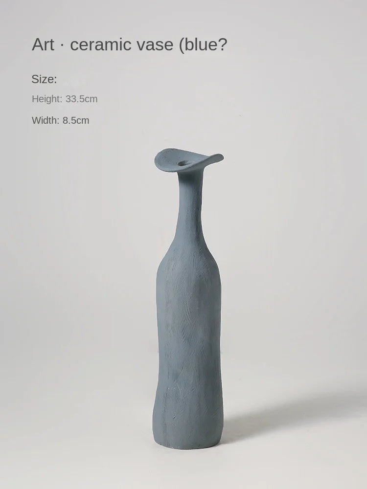 Morandi Ceramic Vase – Simple Nordic Art