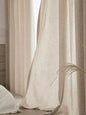 Japanese Cotton-Linen Curtains – Semi-Blackout Drapes