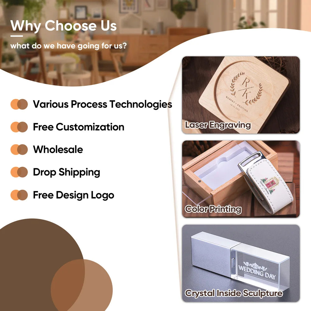 Solid Walnut Wood Coaster – Minimalist Heat-Resistant Drink Mat