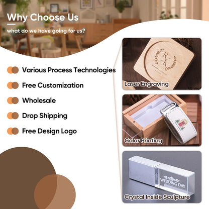 Solid Walnut Wood Coaster – Minimalist Heat-Resistant Drink Mat