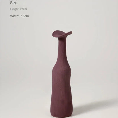 Morandi Ceramic Vase – Simple Nordic Art