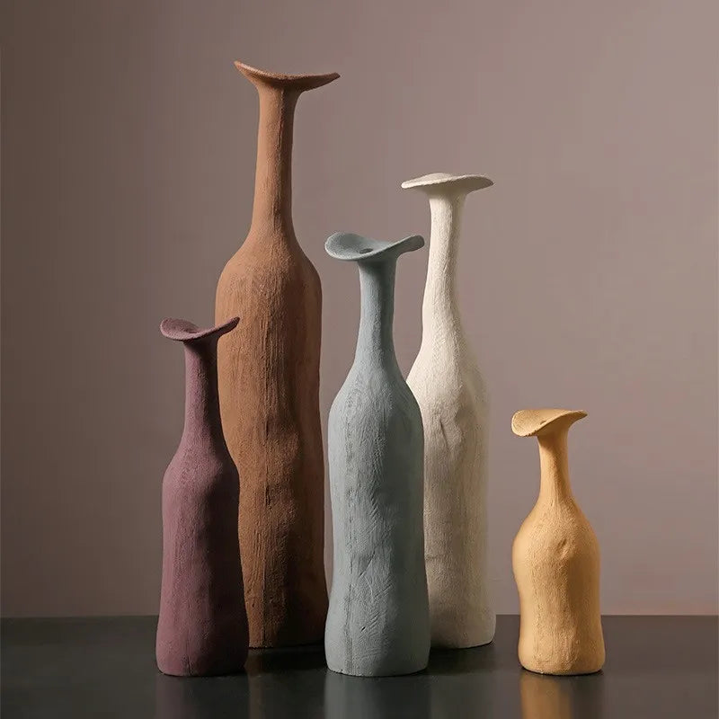 Morandi Ceramic Vase – Simple Nordic Art