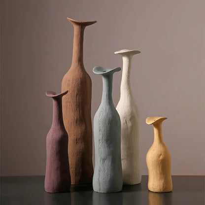 Morandi Ceramic Vase – Simple Nordic Art
