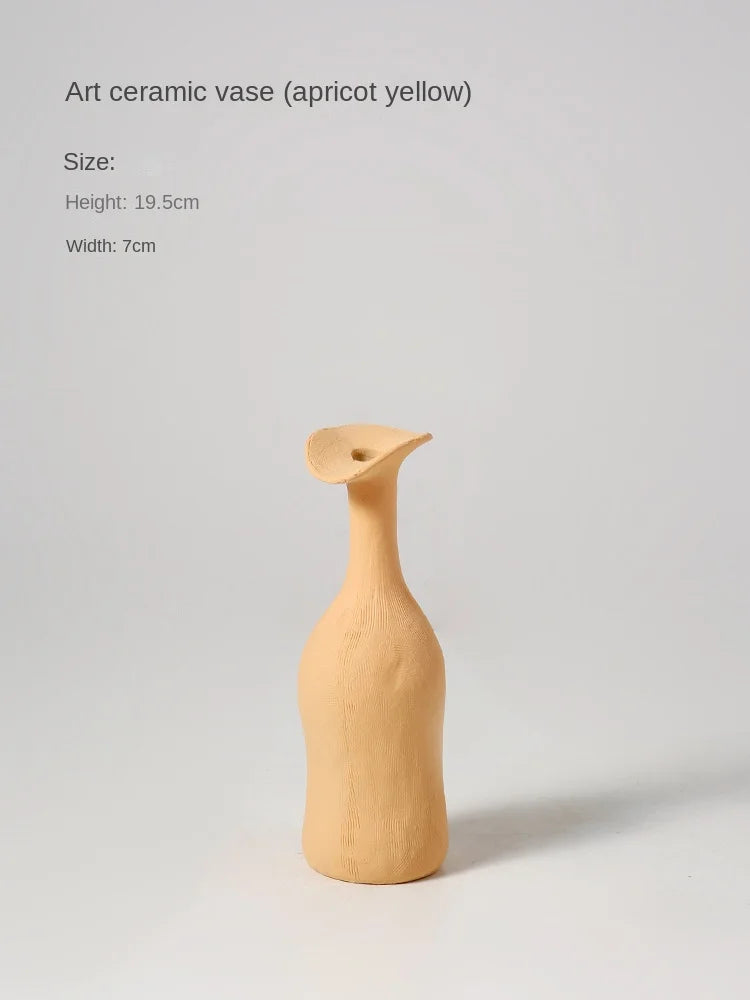 Morandi Ceramic Vase – Simple Nordic Art